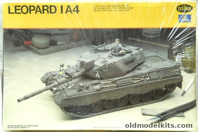 Testors 1/35 Leopard IA4, 805 plastic model kit